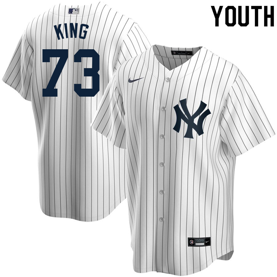 2020 Nike Youth #73 Michael King New York Yankees Baseball Jerseys Sale-White